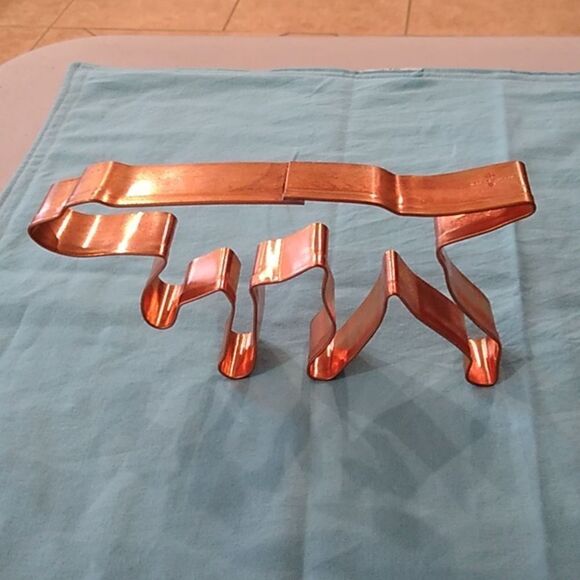 Martha by Mail Copper Dog cookie cutter - Picture 1 of 5